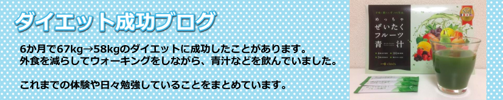 ダイエット成功ブログ